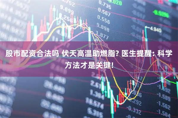 股市配资合法吗 伏天高温助燃脂? 医生提醒: 科学方法才是关键!